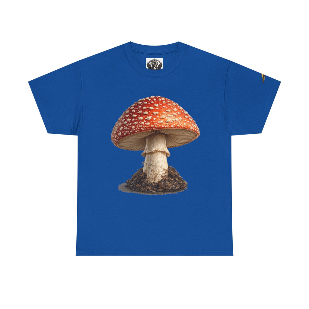 Fly Agaric Mushroom Graphic Tee — Botanical Nature T-Shirt