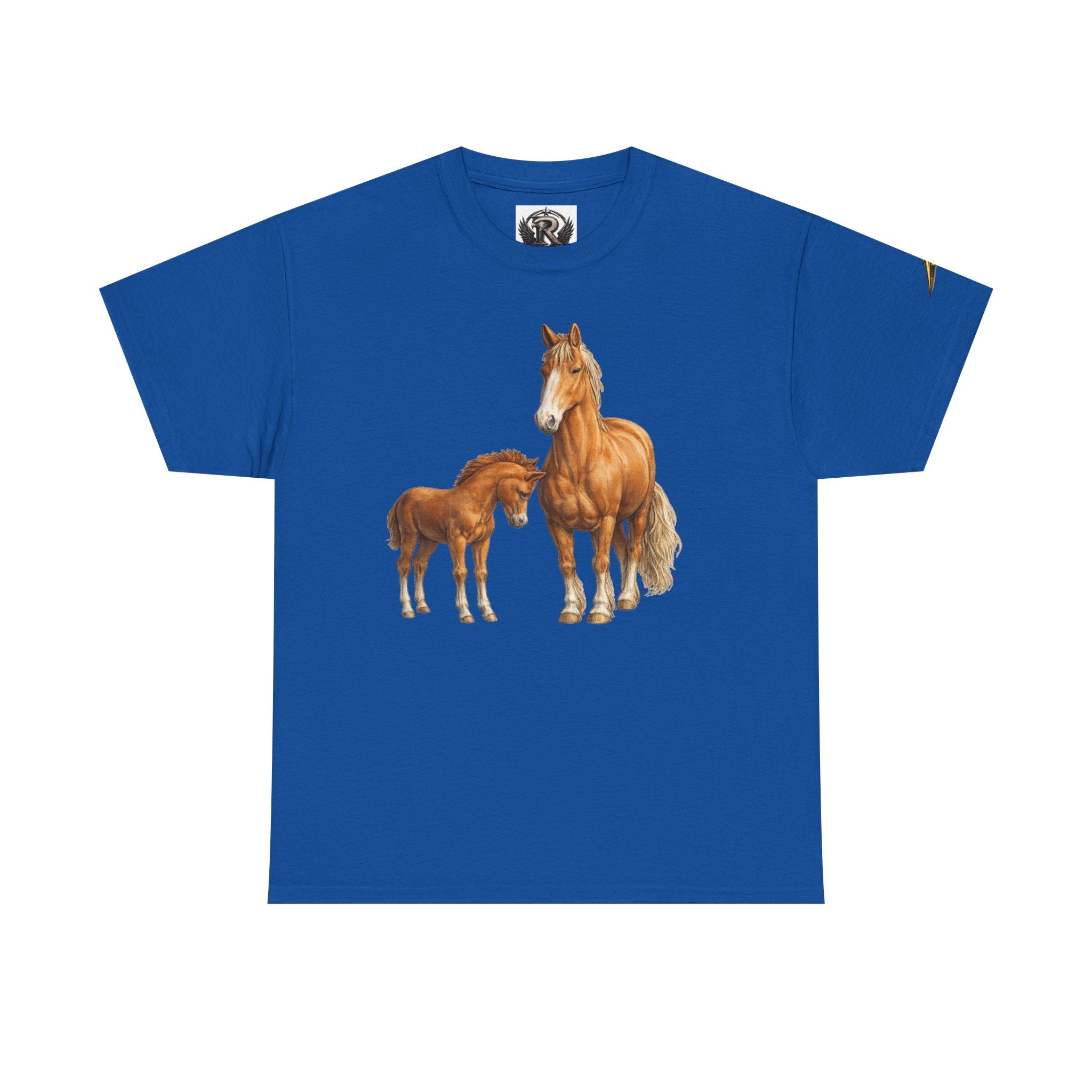 Horse & Foal Illustration T-Shirt