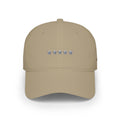 Low Profile Cap with Five Stars Embroidery – Patriotic Baseball Hat