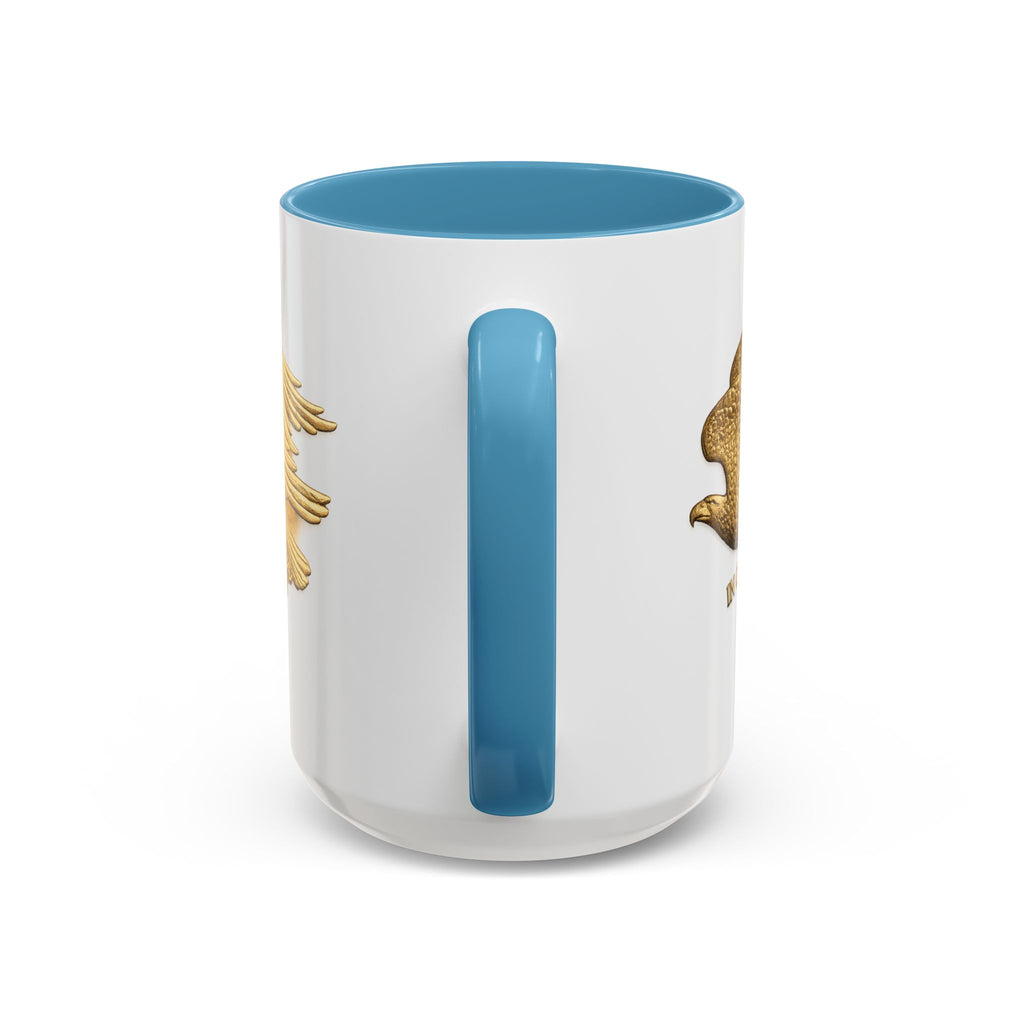 Gold Eagle "In God We Trust" Accent Coffee Mug
