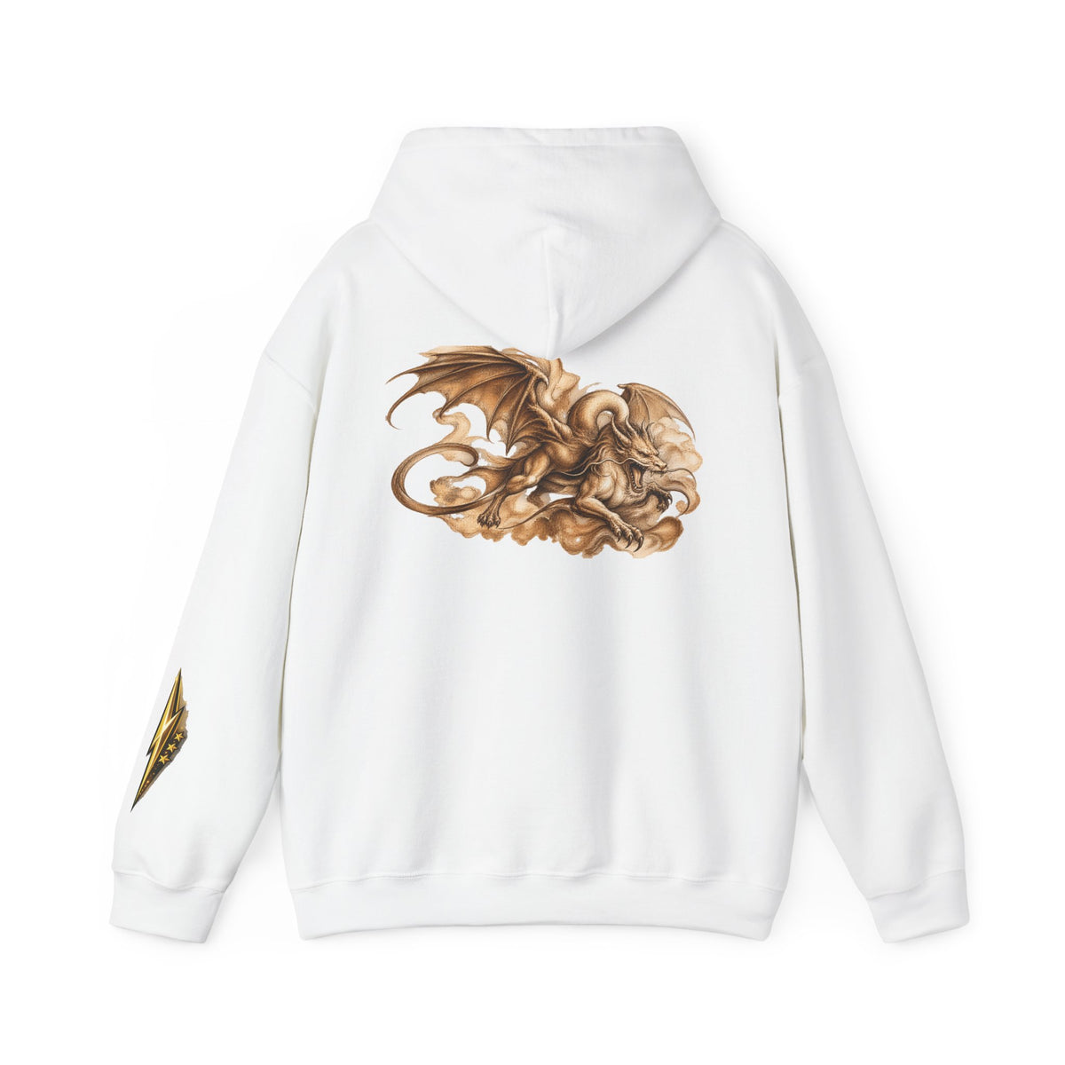 Hoodie — Golden Dragon Art Pullover