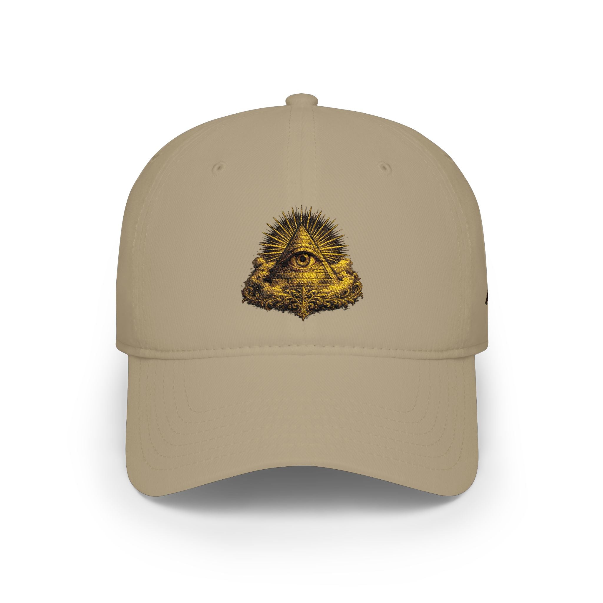 All-Seeing Eye Embroidered Cap — Low Profile Baseball Hat