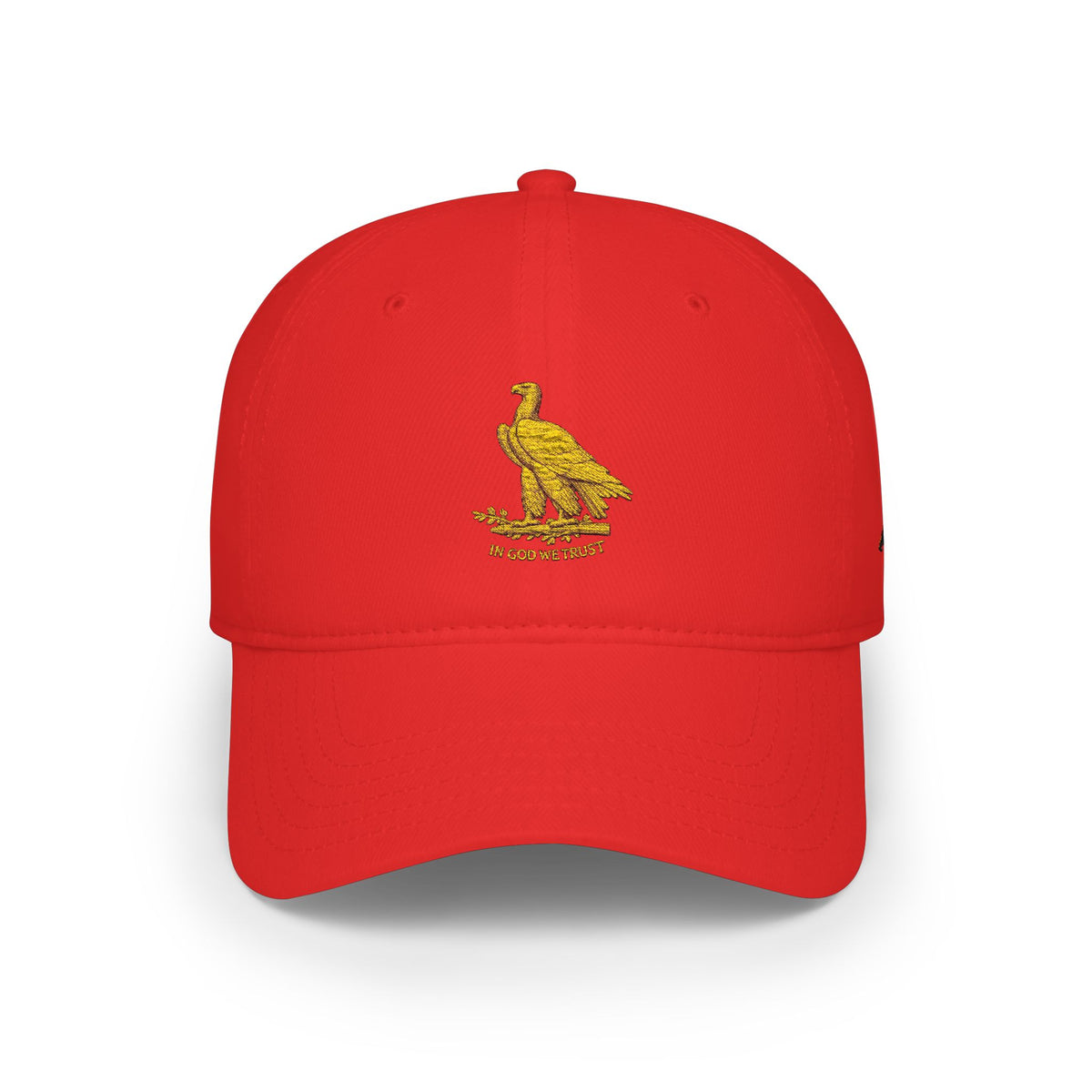 Low Profile Cap with Gold Eagle Embroidery — Patriot Vintage Baseball Hat