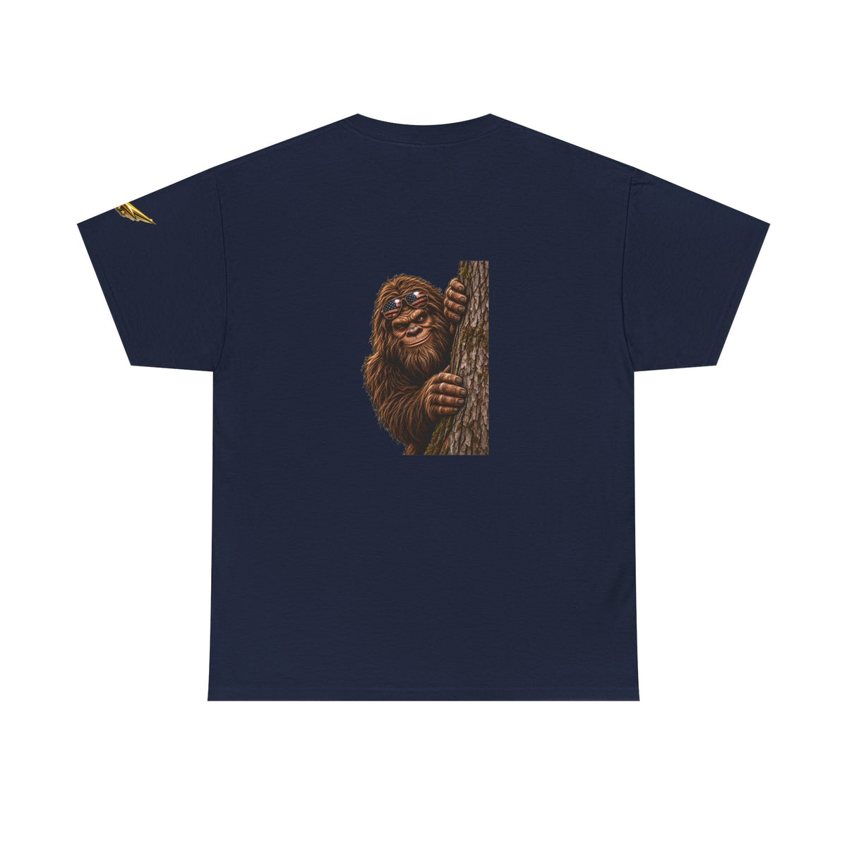 Bigfoot Peeking Graphic Tee
