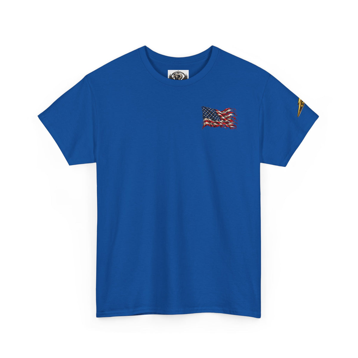 Aviation Fighter Jet T-Shirt — Vintage USAF Flag Graphic Tee