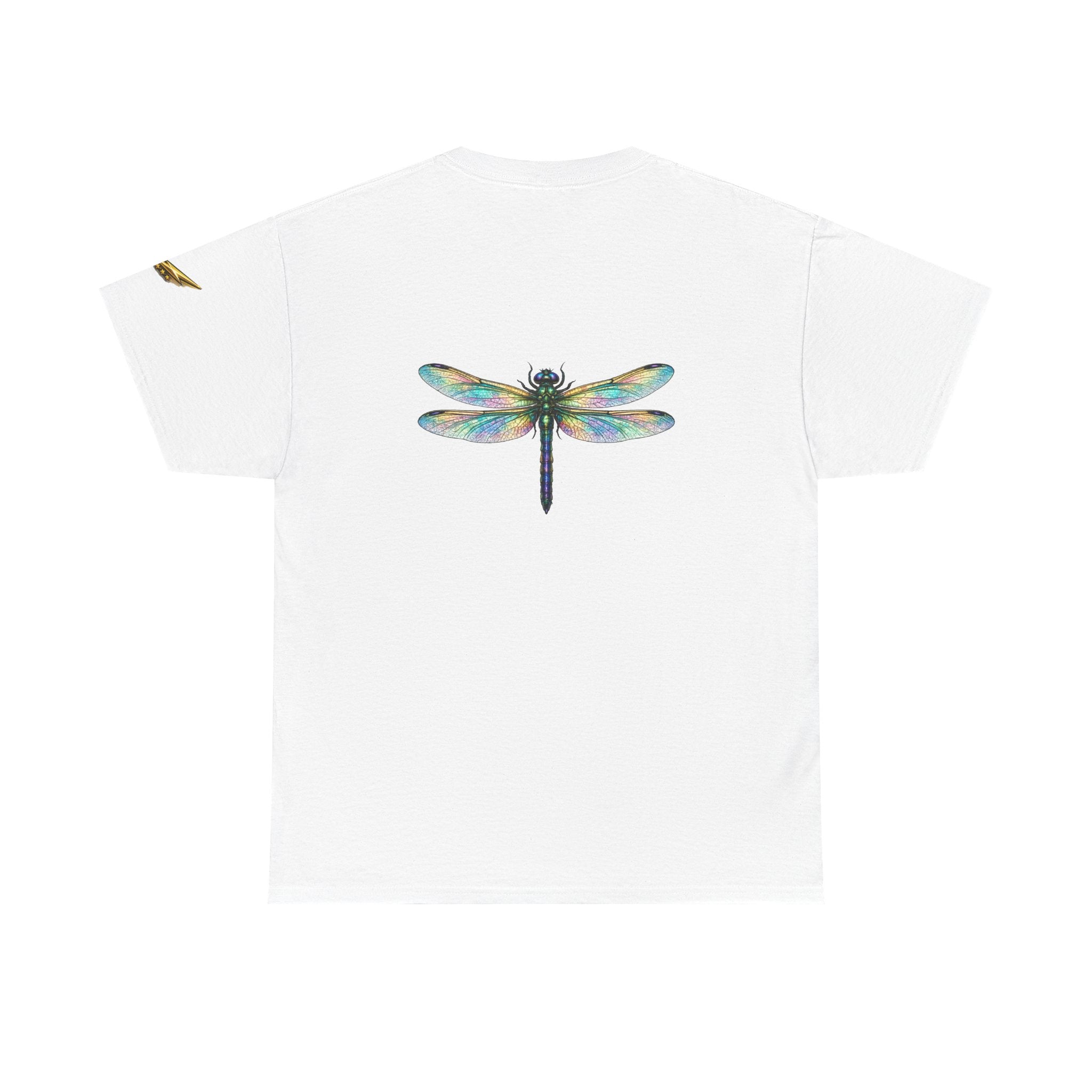 Dragonfly Watercolor Tee — Artistic Insect Graphic T-Shirt