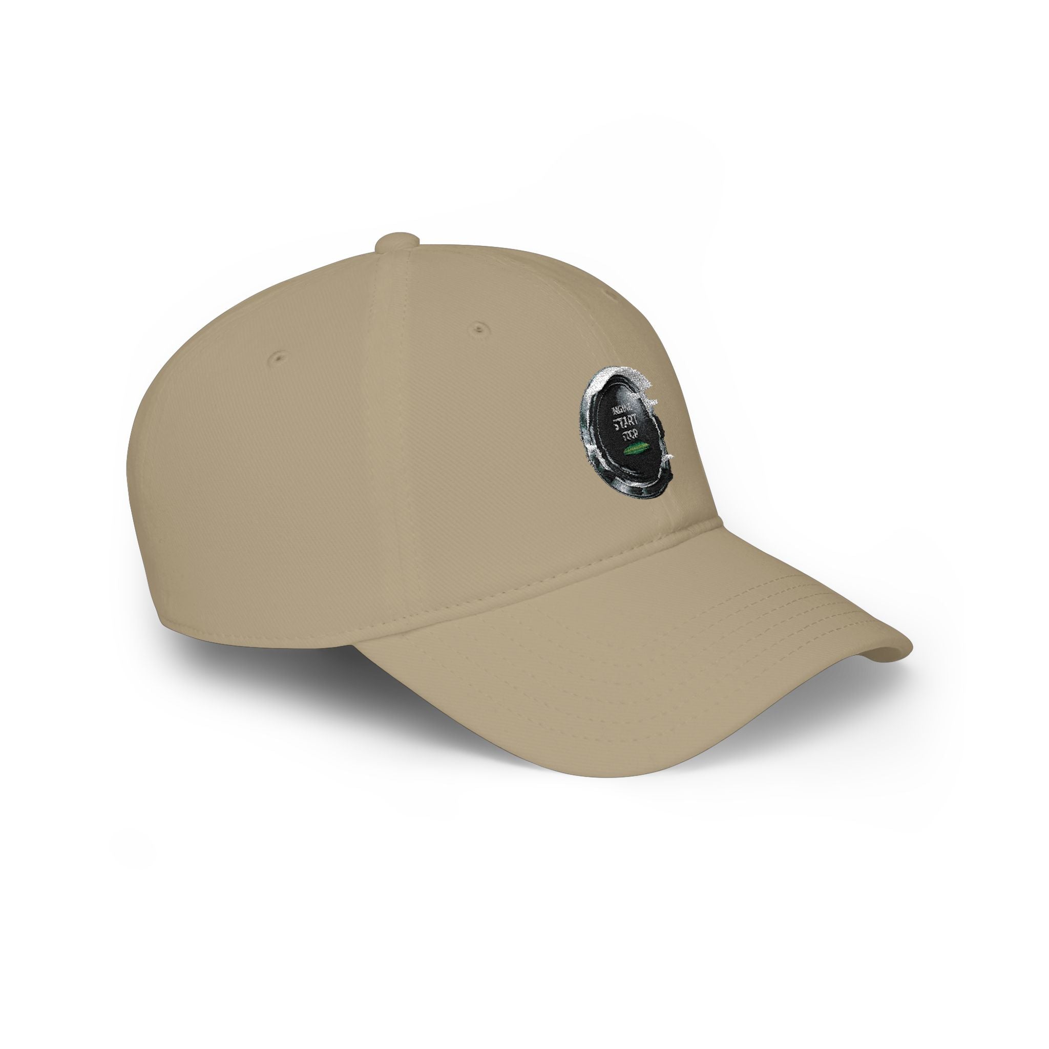 Low Profile Baseball Cap Start Stop— Casual Dad Hat