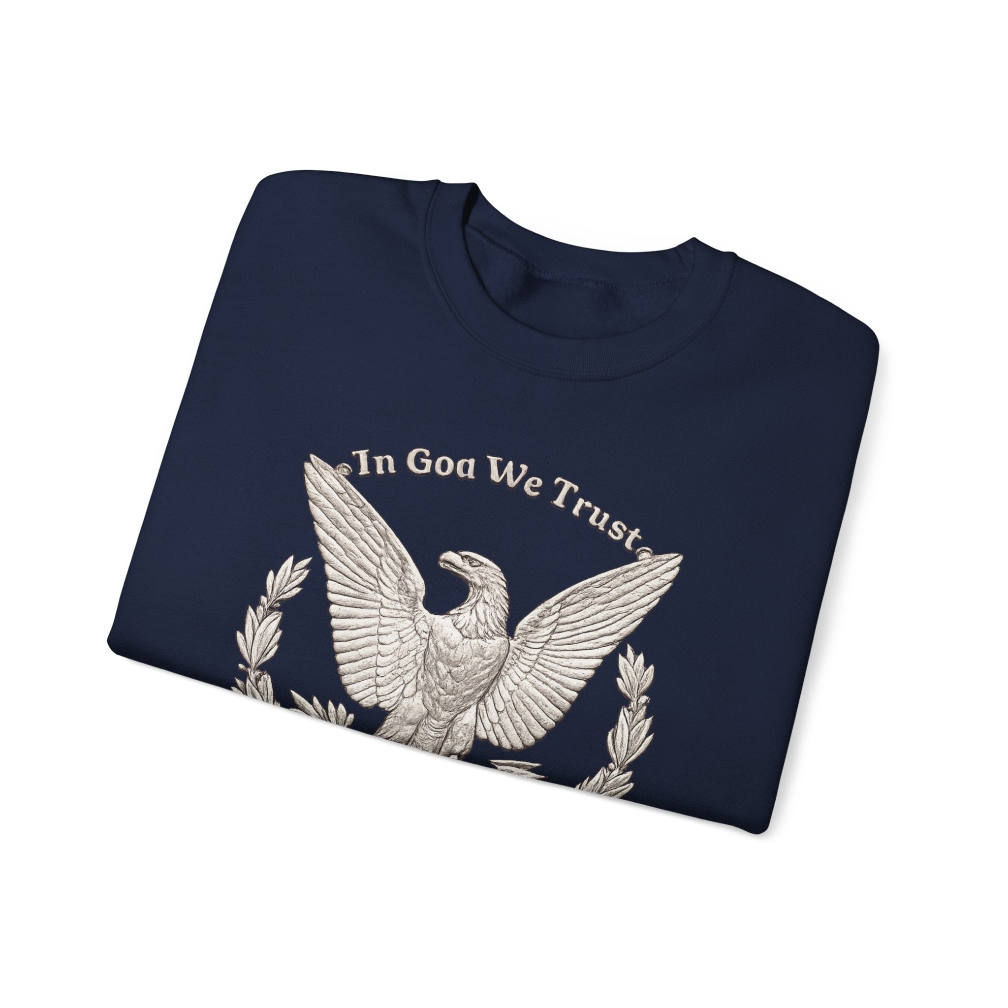 In God We Trust Eagle Crewneck Sweatshirt