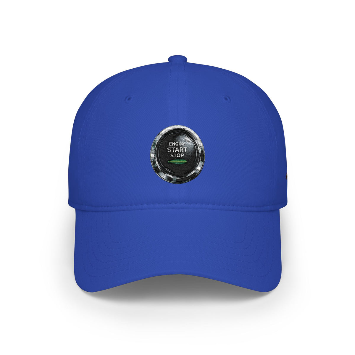 Low Profile Baseball Cap Start Stop— Casual Dad Hat