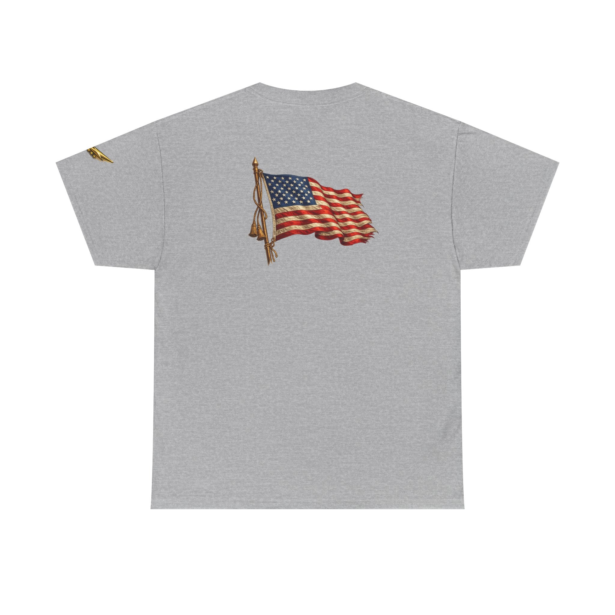 T-Shirt — "In God We Trust" Eagle & American Flag Patriotic Tee