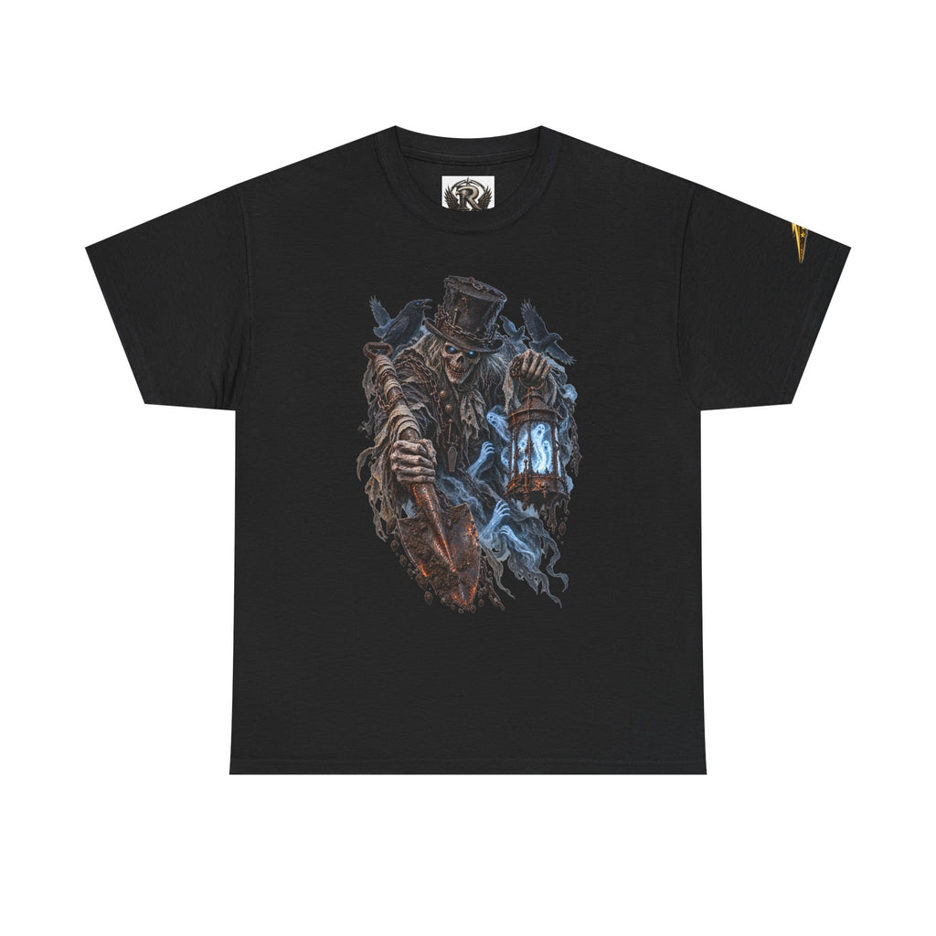 Gothic Reaper Tee — Dark Victorian Grim Reaper Graphic T-Shirt