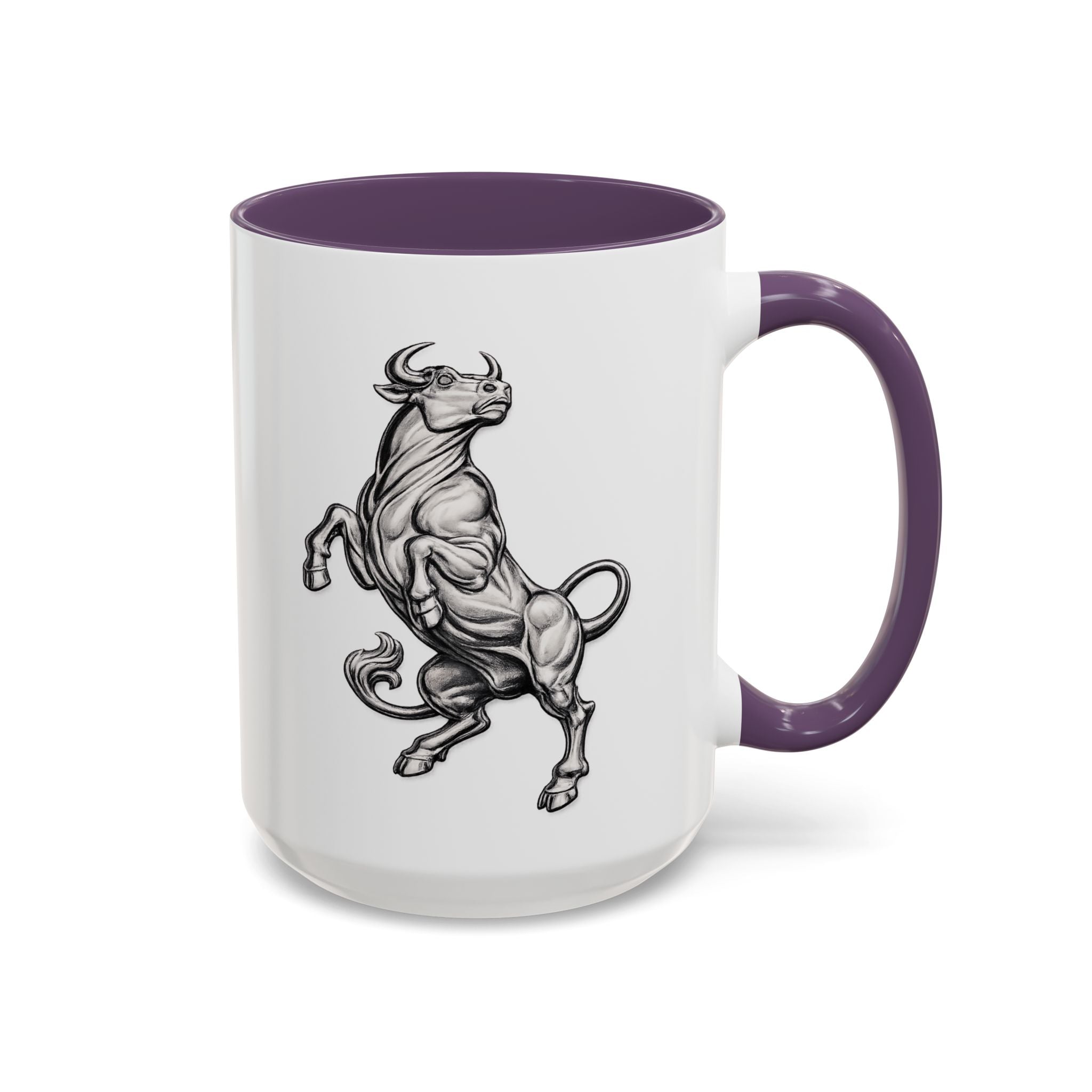 Taurus Bull Coffee Mug — Zodiac Astrology Accent Mug (11/15oz)
