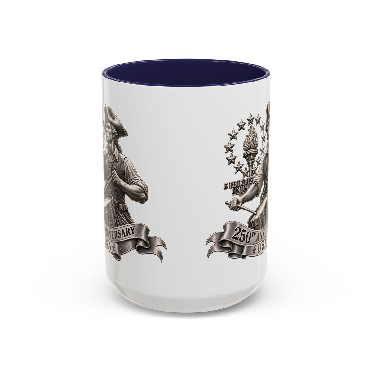 250th Anniversary USA Drum-Major Accent Coffee Mug