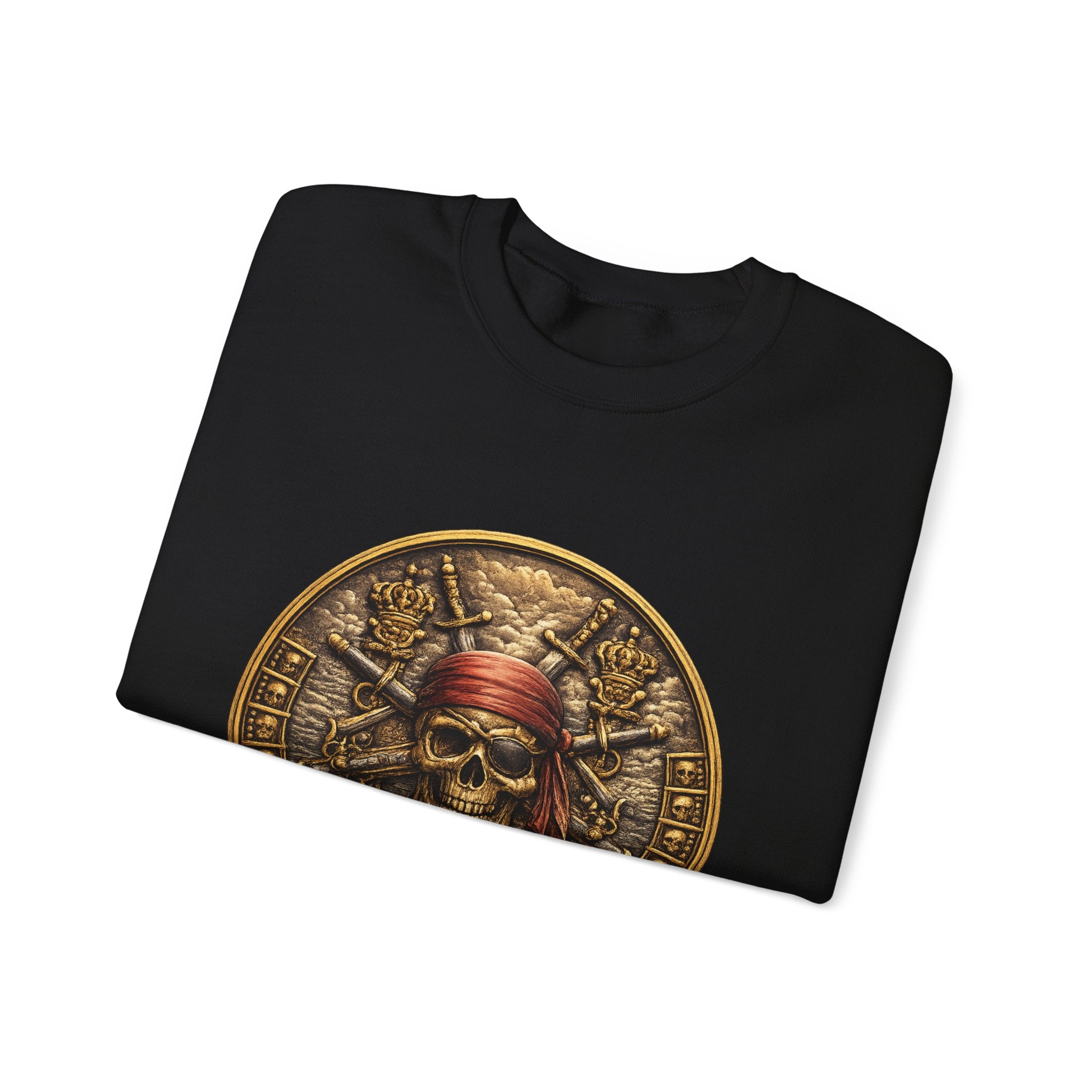 Pirate Skull Coin Crewneck Sweatshirt