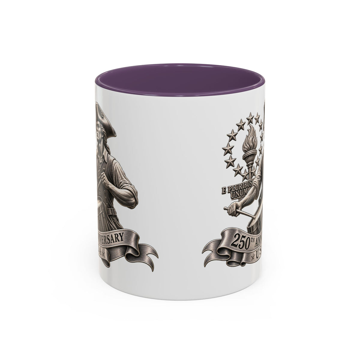 250th Anniversary USA Drum-Major Accent Coffee Mug