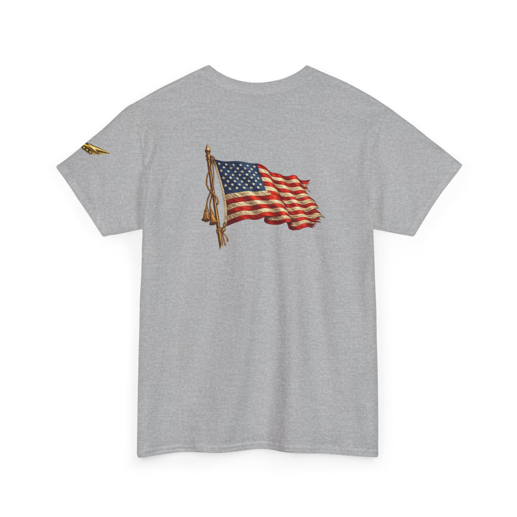 T-Shirt — "In God We Trust" Eagle & American Flag Patriotic Tee