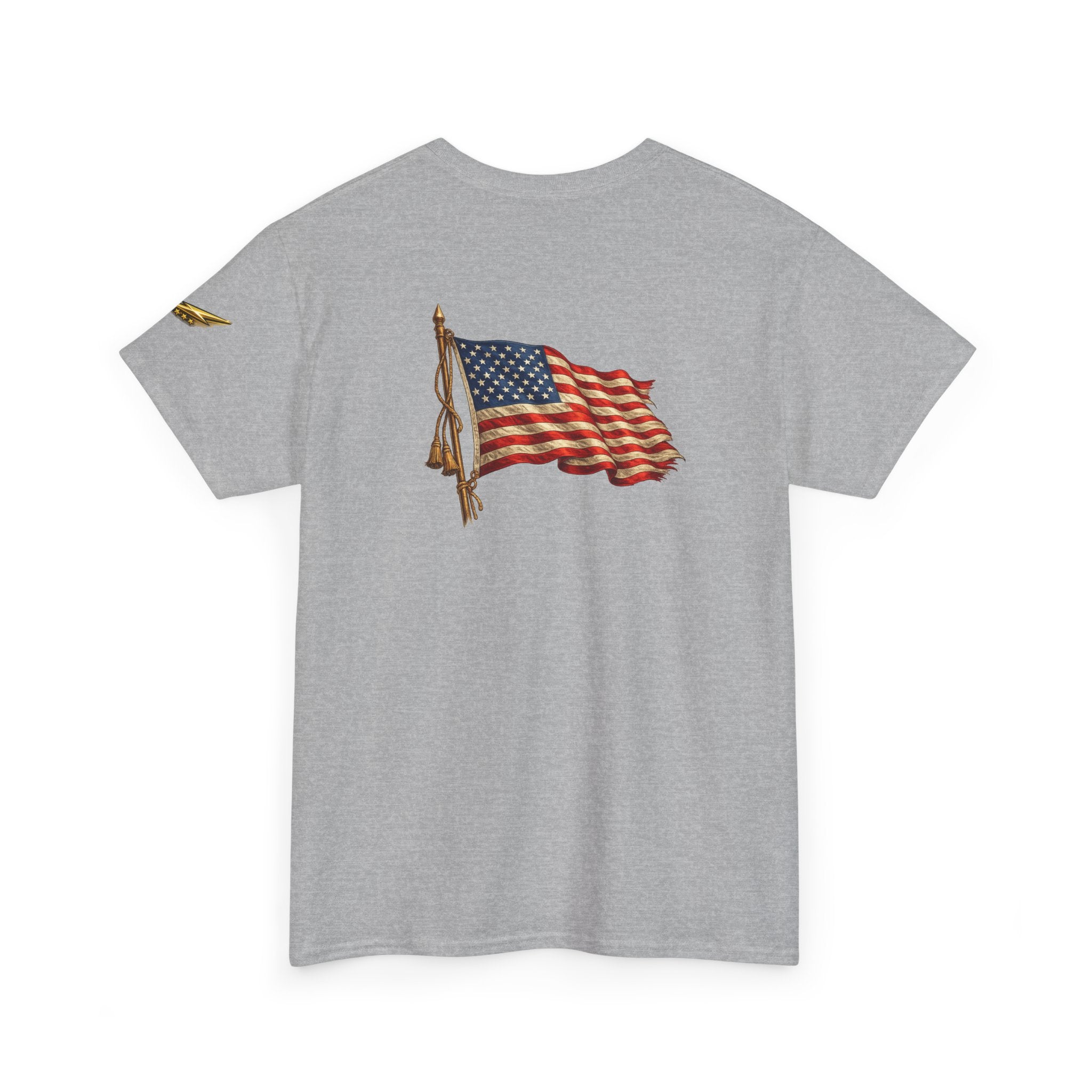 T-Shirt — "In God We Trust" Eagle & American Flag Patriotic Tee