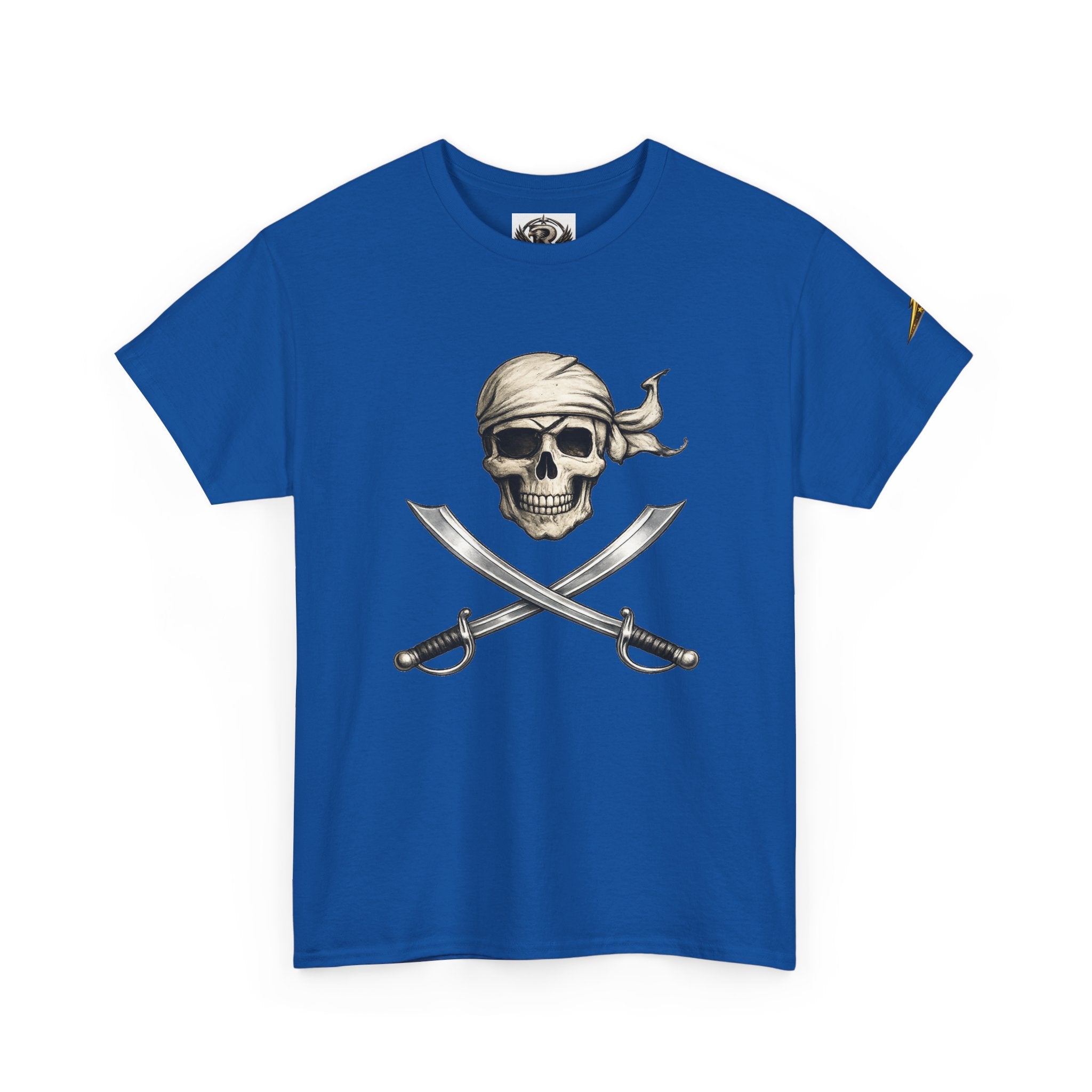 Pirate Skull & Crossed Sabers T‑Shirt