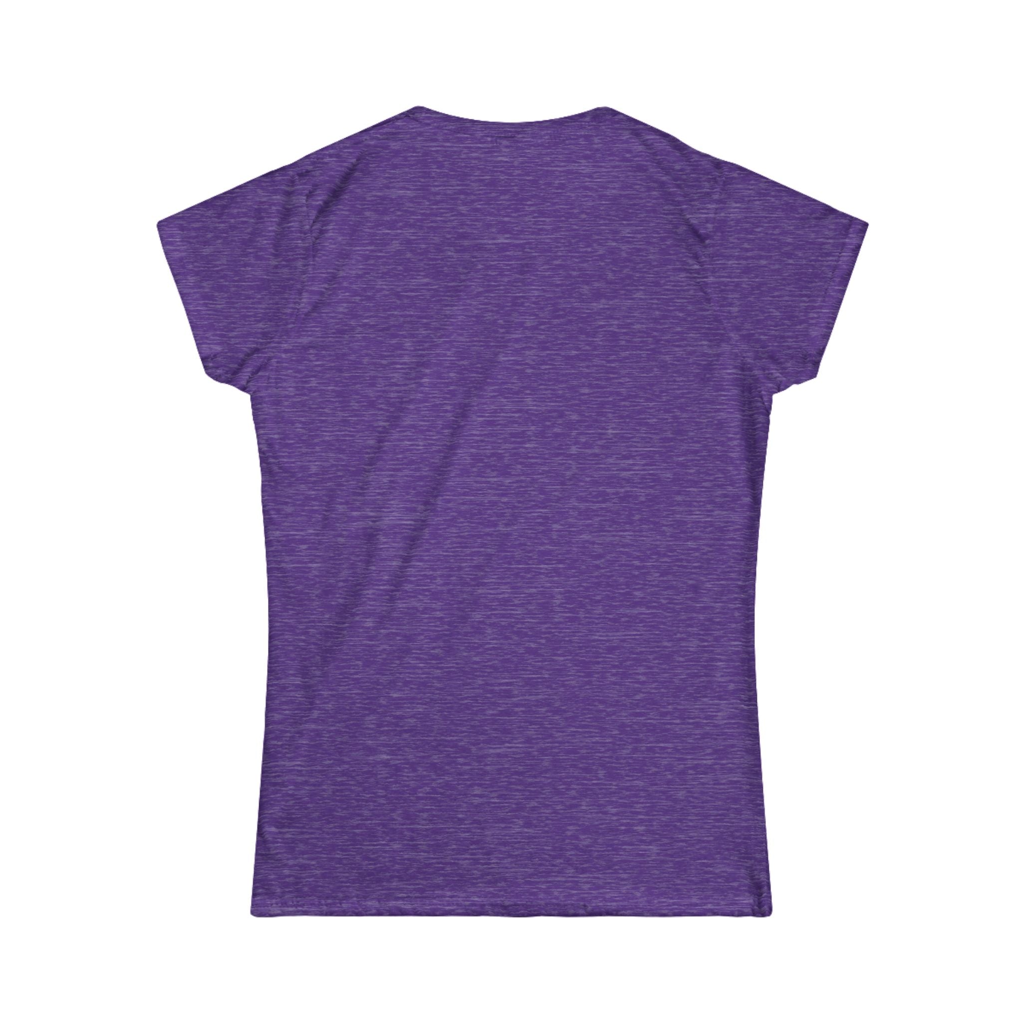 Women's Softstyle Tee — 'Eyes Up Here' Minimal Graphic Shirt