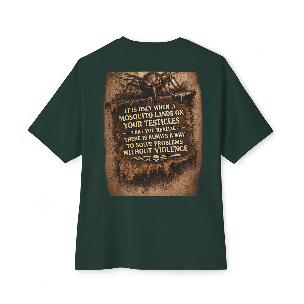T‑Shirt — 'Relentless' Mosquito Quote Graphic Tee