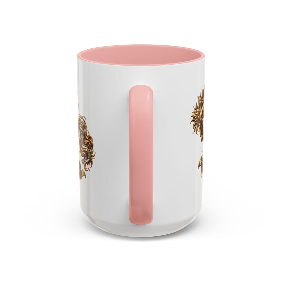 In God We Trust Golden Horse Accent Coffee Mug