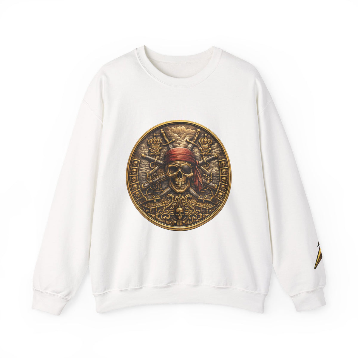 Pirate Skull Coin Crewneck Sweatshirt
