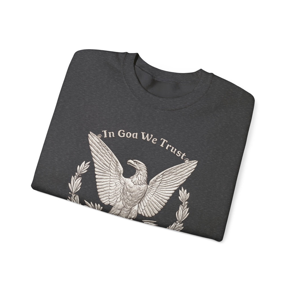 In God We Trust Eagle Crewneck Sweatshirt