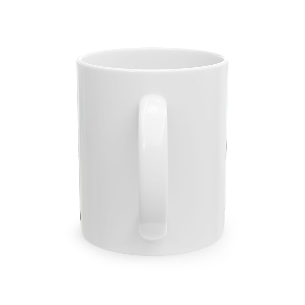 Lion Illustration Ceramic Mug — Majestic Sketch Coffee Cup (11oz & 15oz)