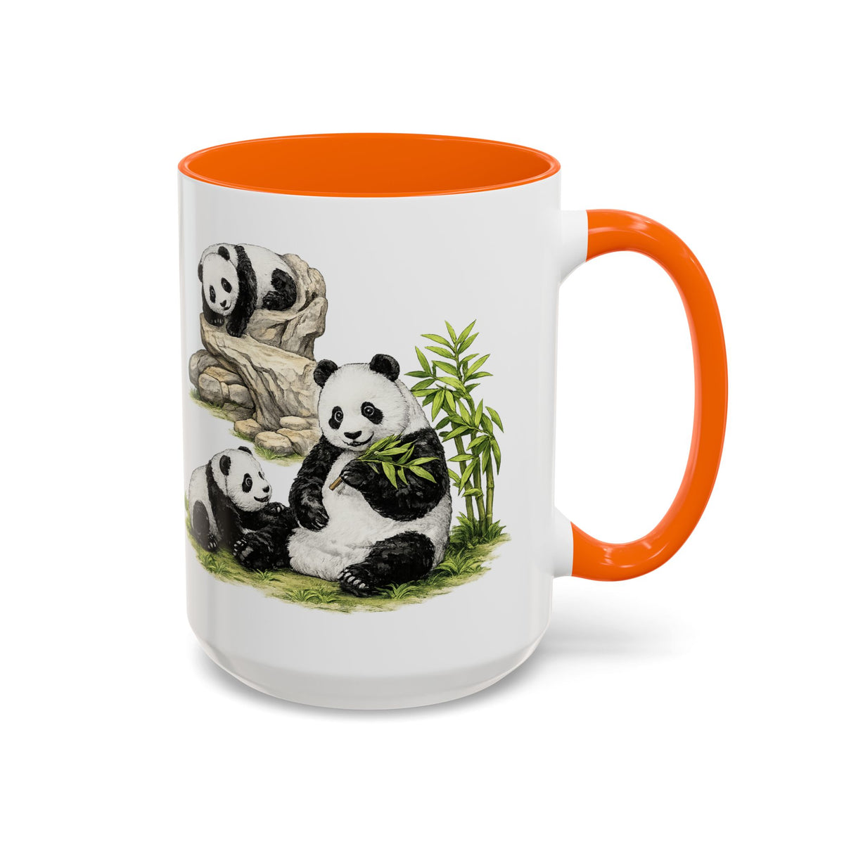 Sculpted Profile Accent Coffee Mug — Classical Bust Design (11/15 oz)