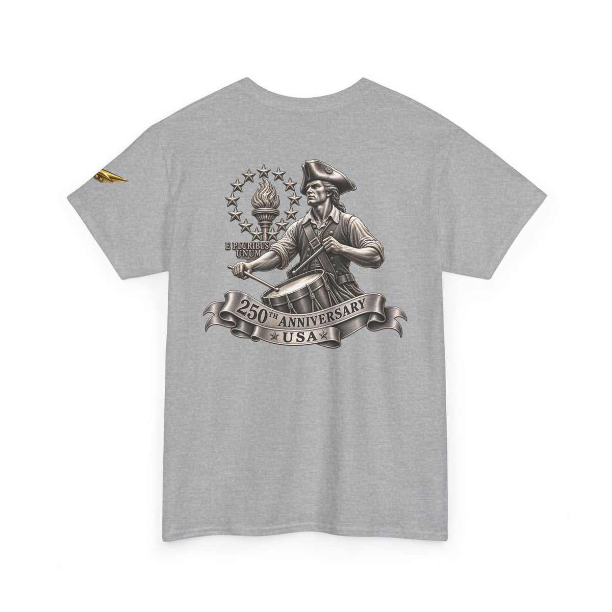 Patriotic 250th Anniversary Tee — Colonial Patriot USA Graphic T-Shirt