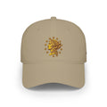 Gold Liberty Skull Cap — Low Profile Baseball Hat