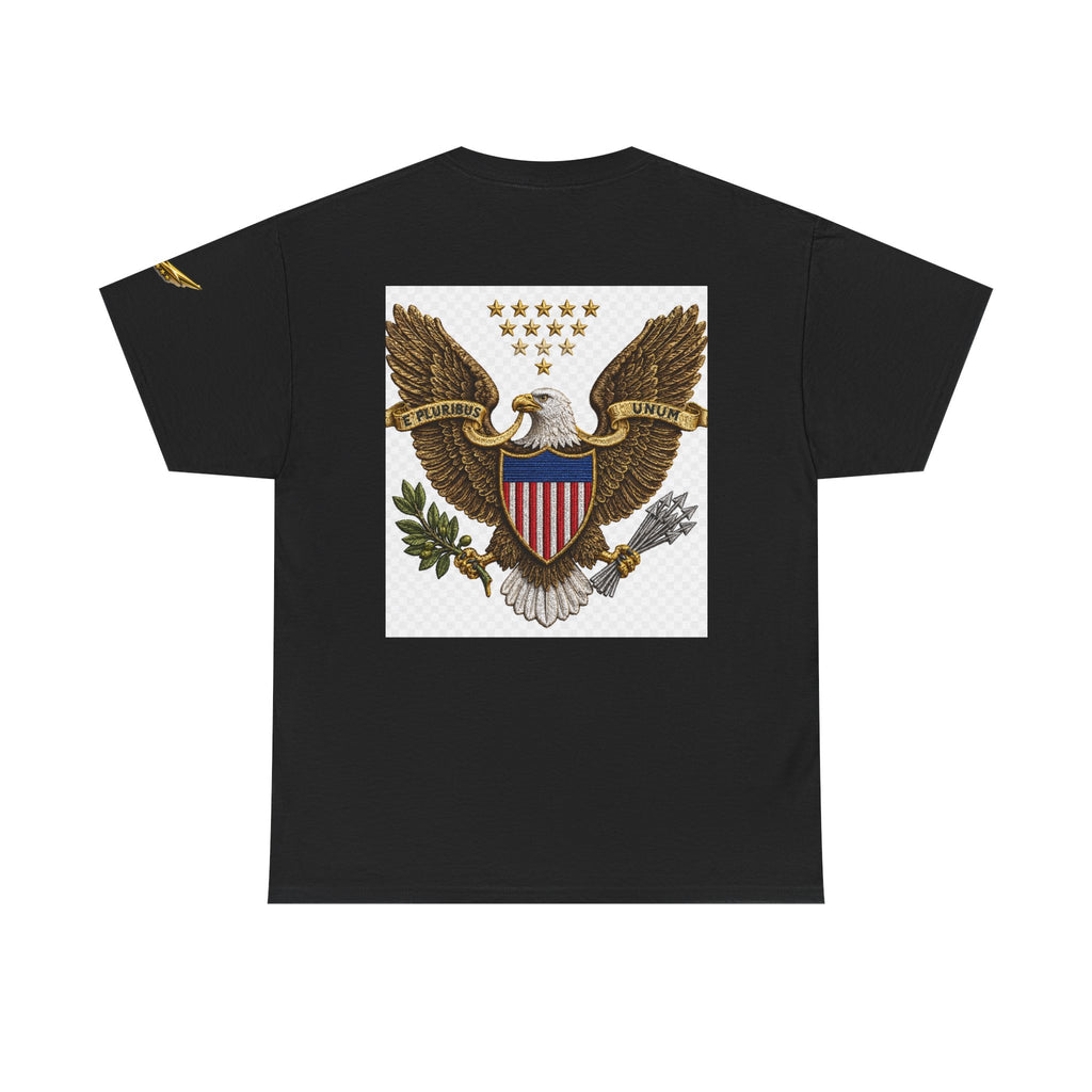 T-Shirt — Vintage American Eagle Graphic Tee with Shield & Stars