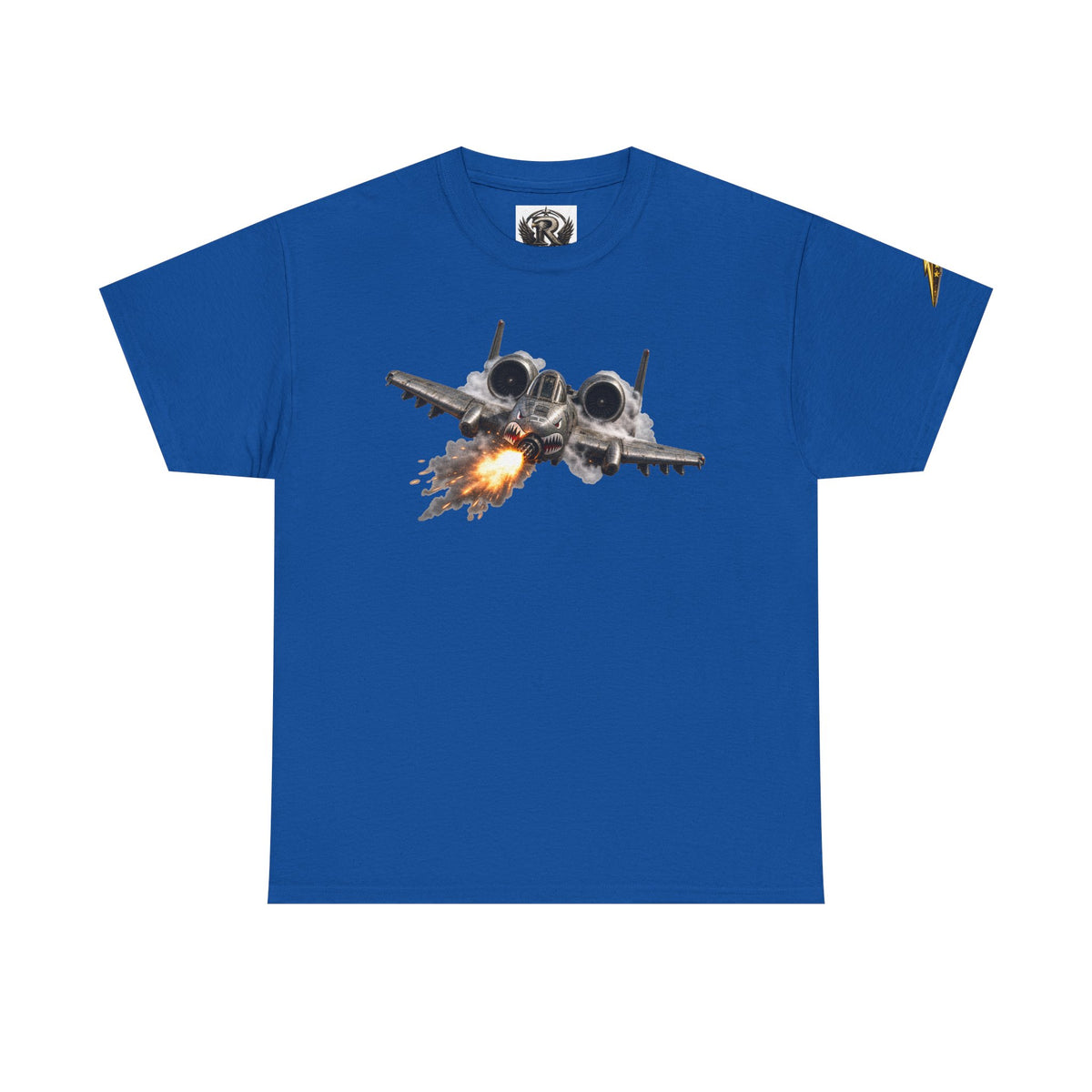 A-10 Warthog Jet Fighter Tee — Military Aircraft Graphic T-Shirt