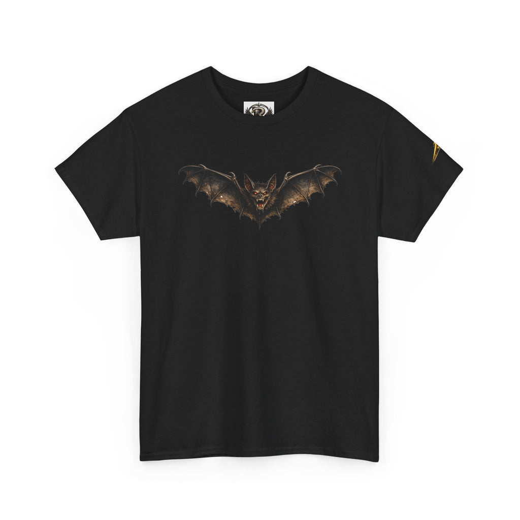 Bat Silhouette Tee — Gothic Halloween Bat Graphic T-Shirt