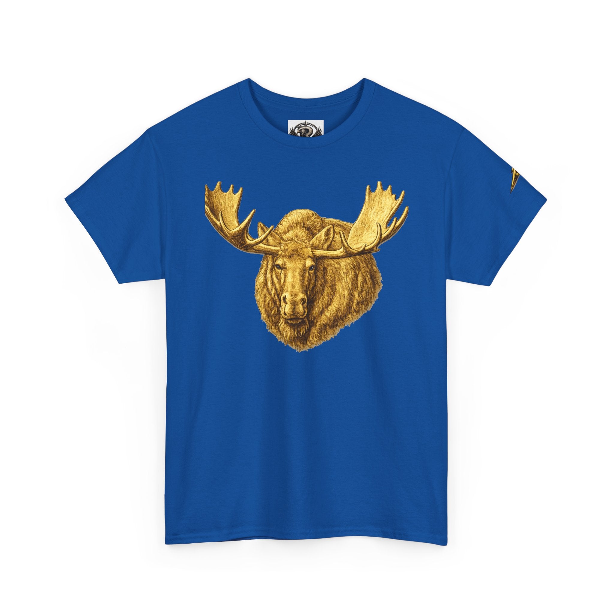 Copy of Eagle Head Graphic Tee — Vintage Golden Raptor Shirt
