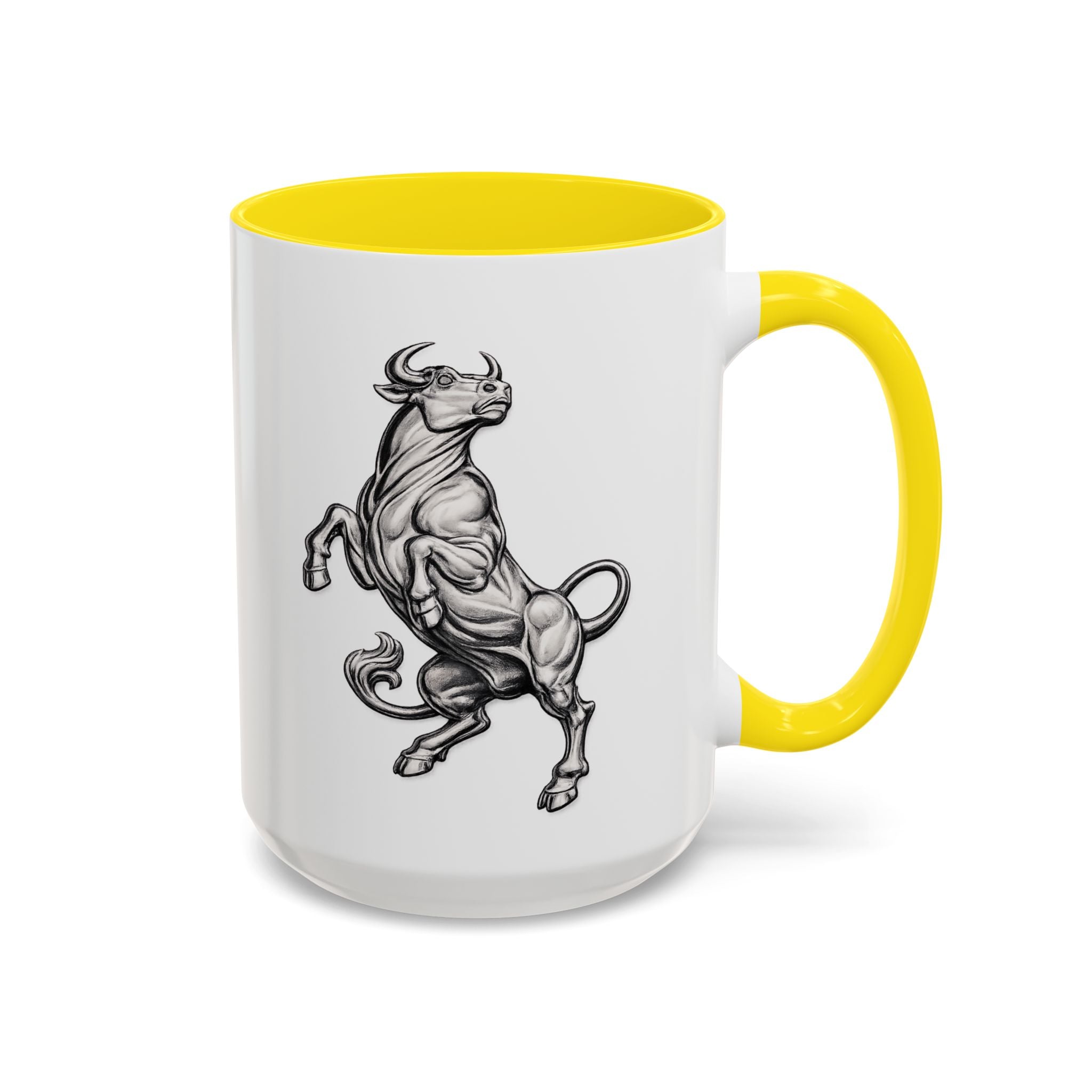 Taurus Bull Coffee Mug — Zodiac Astrology Accent Mug (11/15oz)