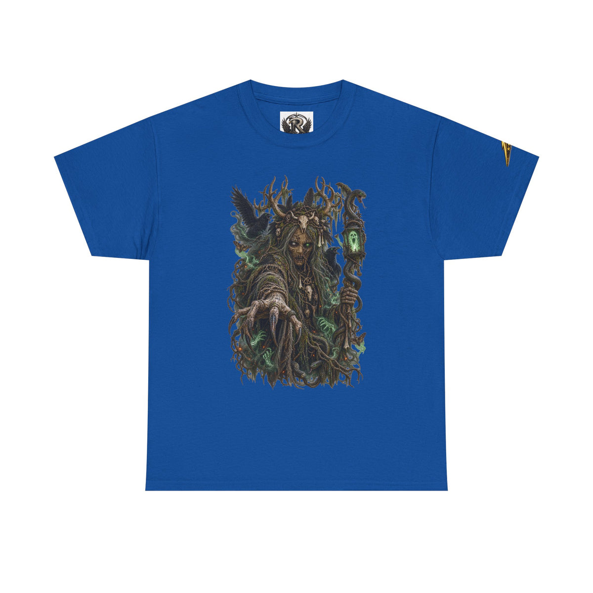 Forest Witch Graphic Tee — Dark Fantasy Nature Spirit T-Shirt