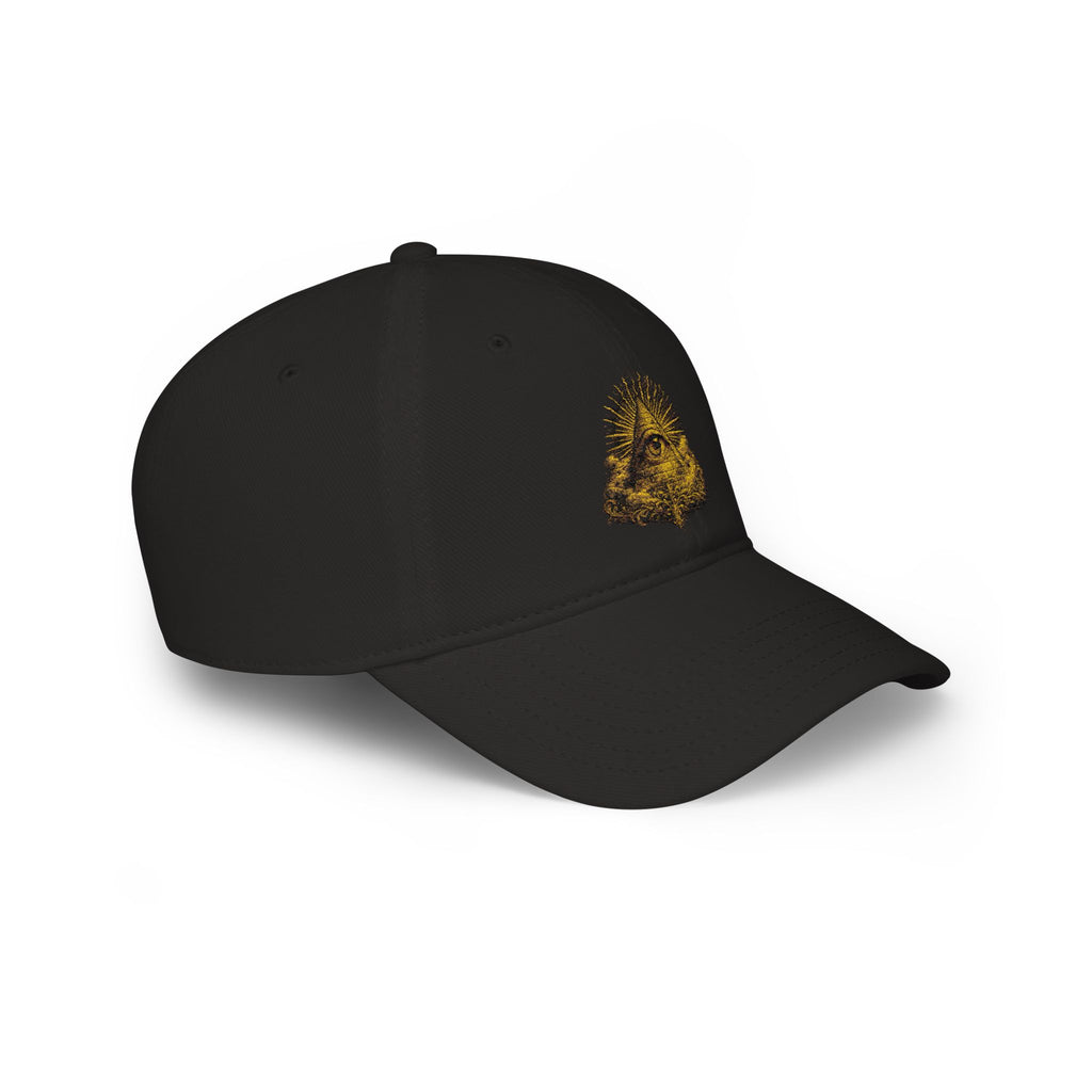 All-Seeing Eye Embroidered Cap — Low Profile Baseball Hat
