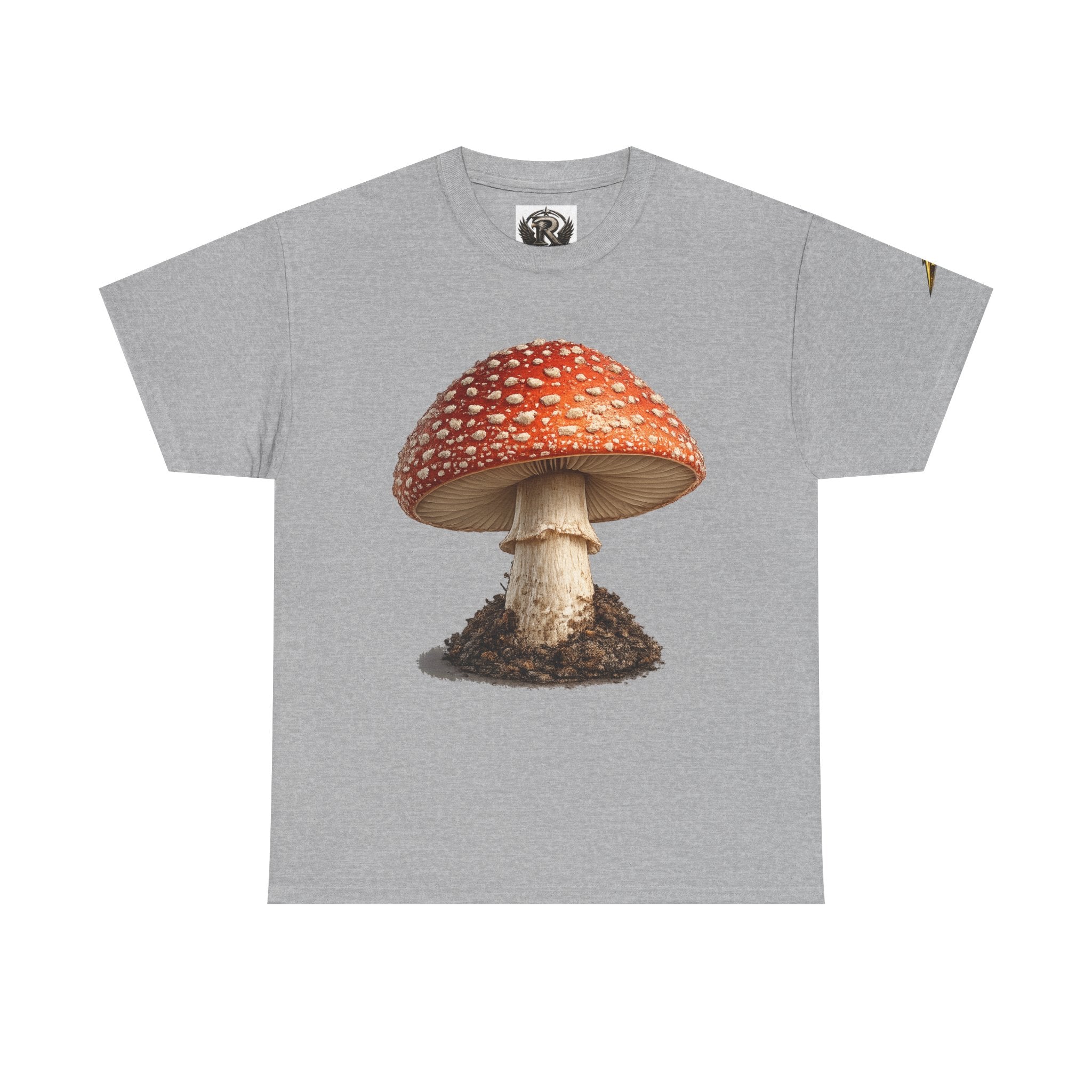 Fly Agaric Mushroom Graphic Tee — Botanical Nature T-Shirt