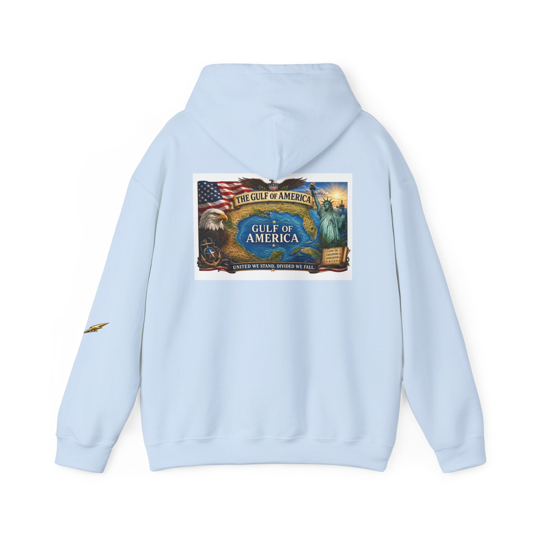 Patriotic Eagle Hoodie – FAFO Flag Design Pullover