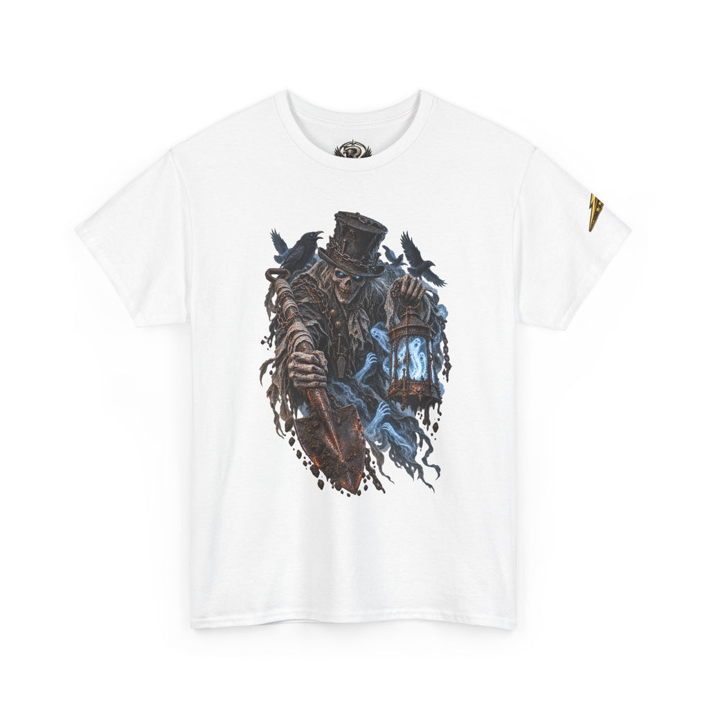 Gothic Reaper Tee — Dark Victorian Grim Reaper Graphic T-Shirt