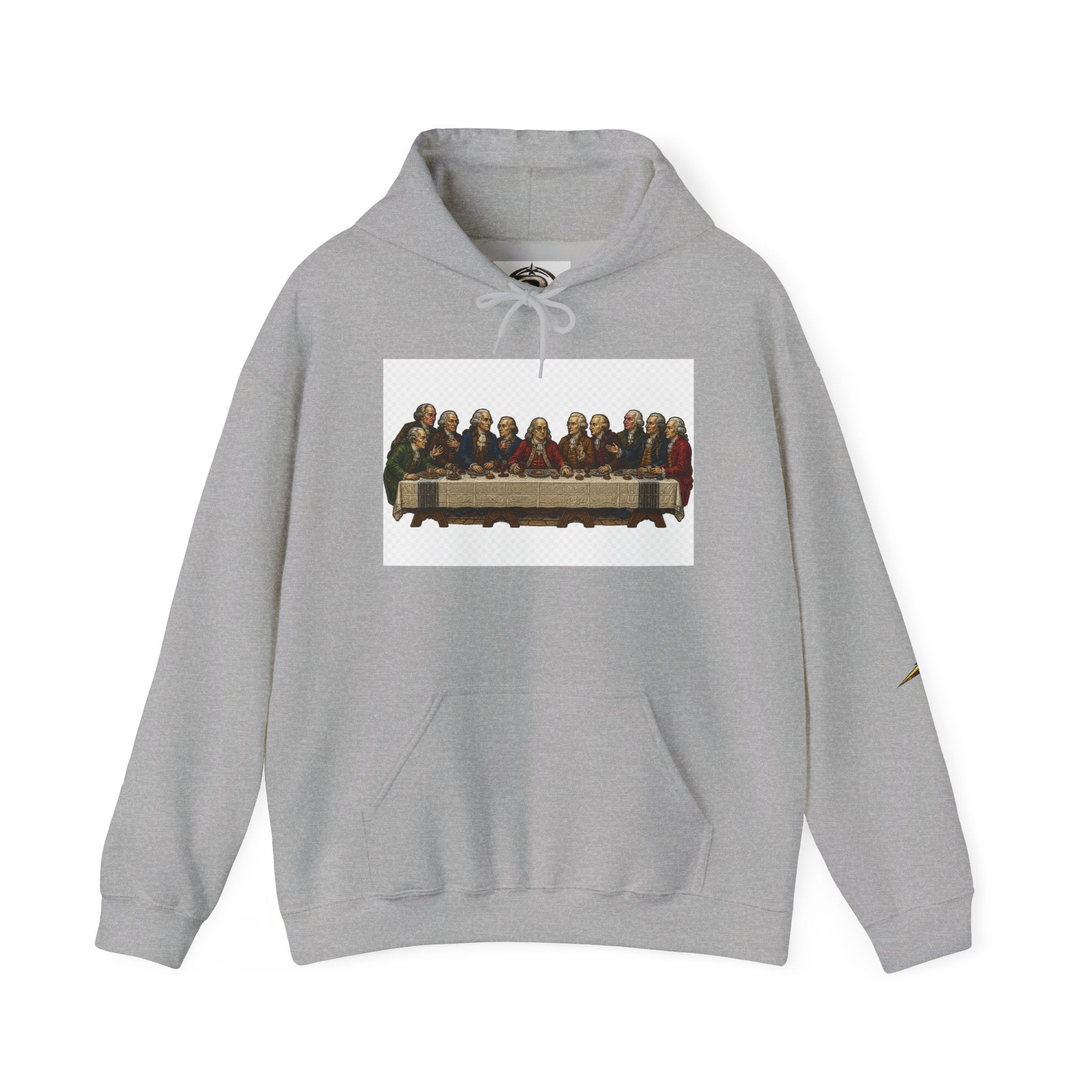 Last Supper Graphic Hoodie — Vintage Renaissance Art Pullover