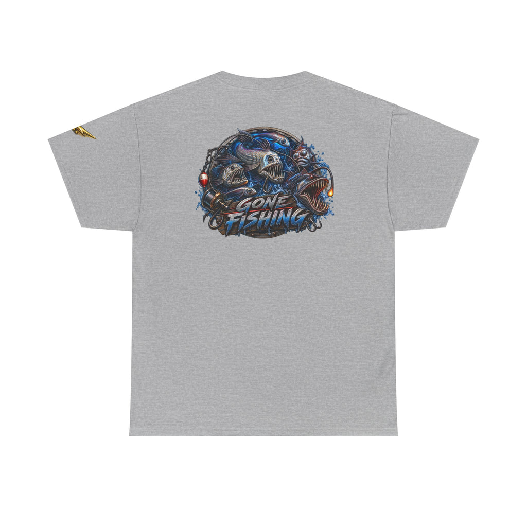 Fishing Tee — "Gone Fishing" Graphic T-Shirt