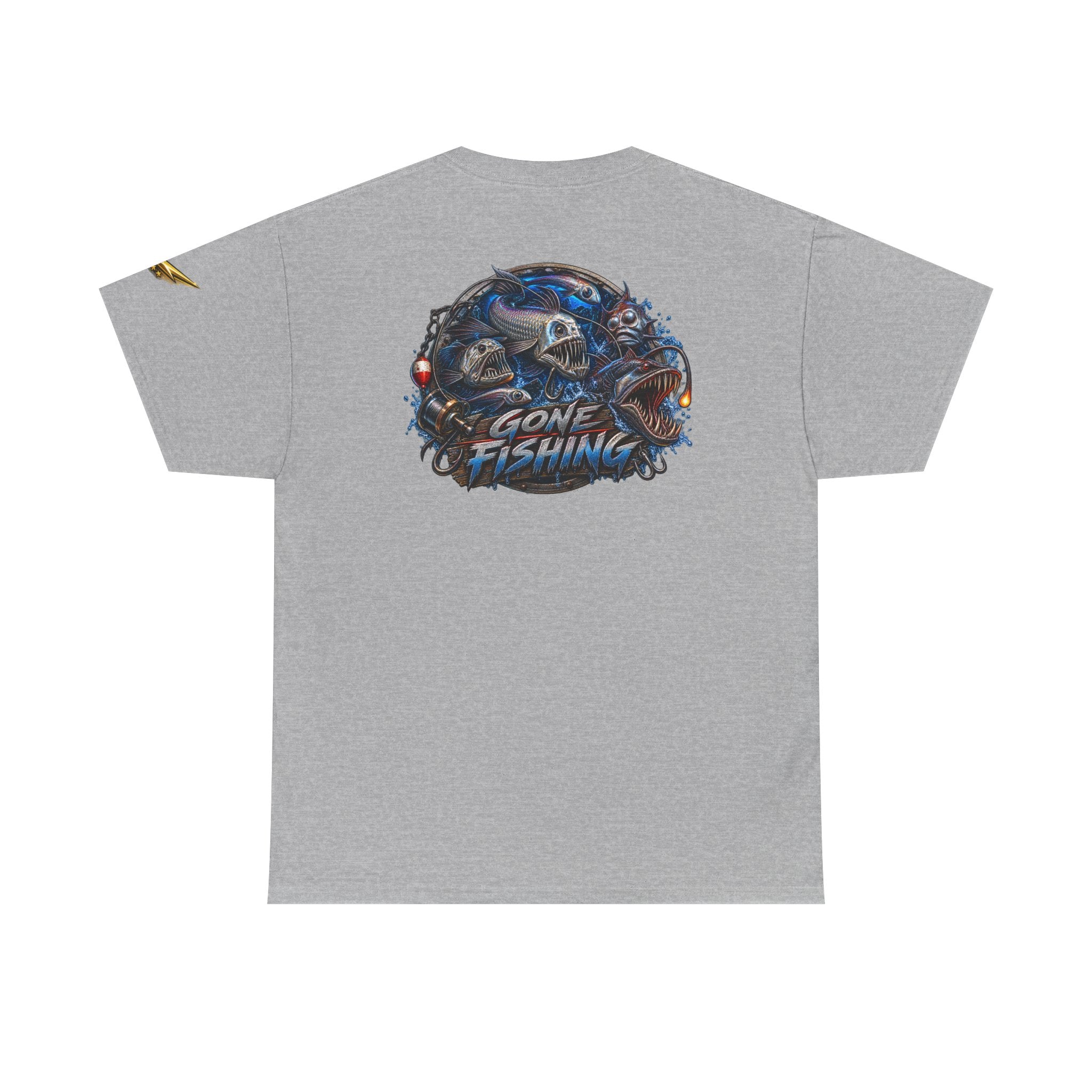 Fishing Tee — "Gone Fishing" Graphic T-Shirt