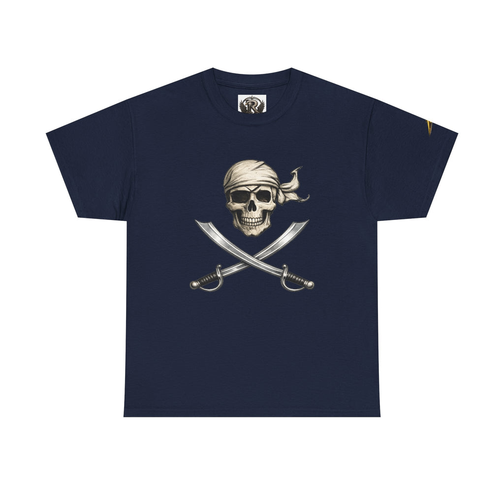 Pirate Skull & Crossed Sabers T‑Shirt