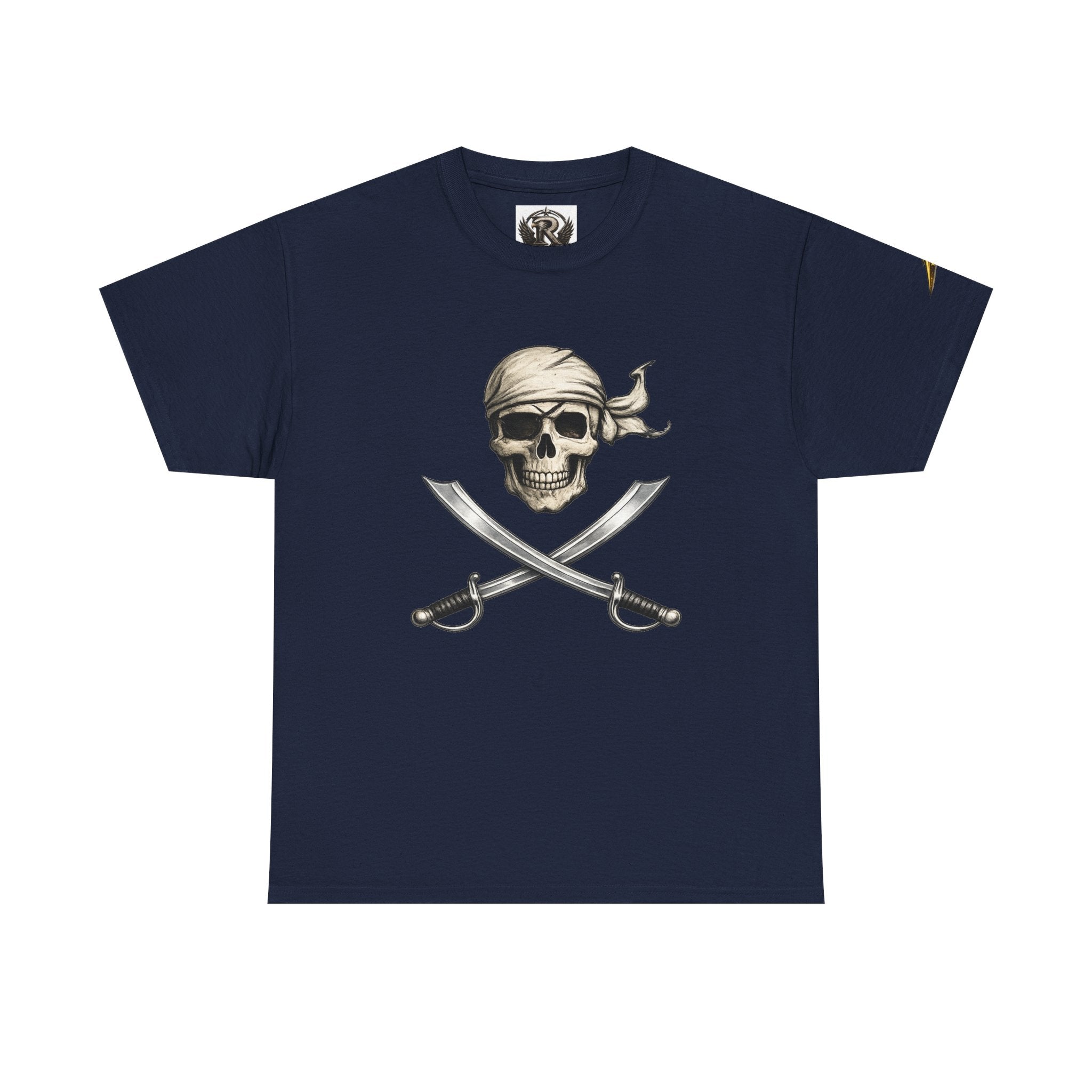 Pirate Skull & Crossed Sabers T‑Shirt