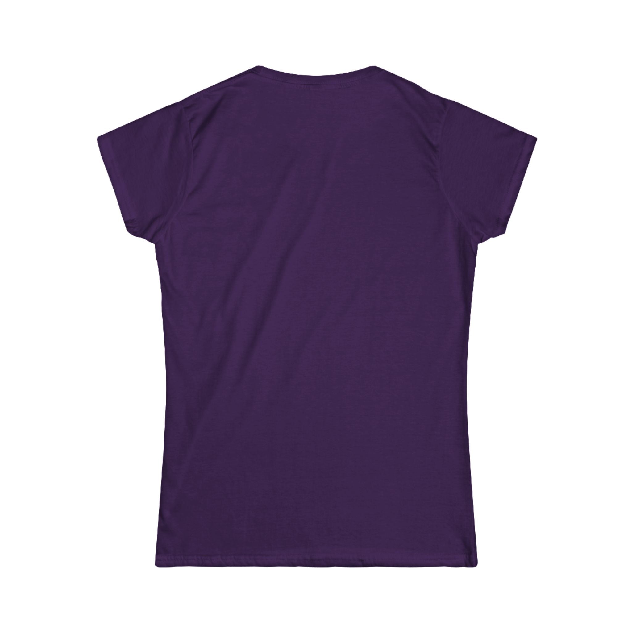 Women's Softstyle Tee — 'Eyes Up Here' Minimal Graphic Shirt