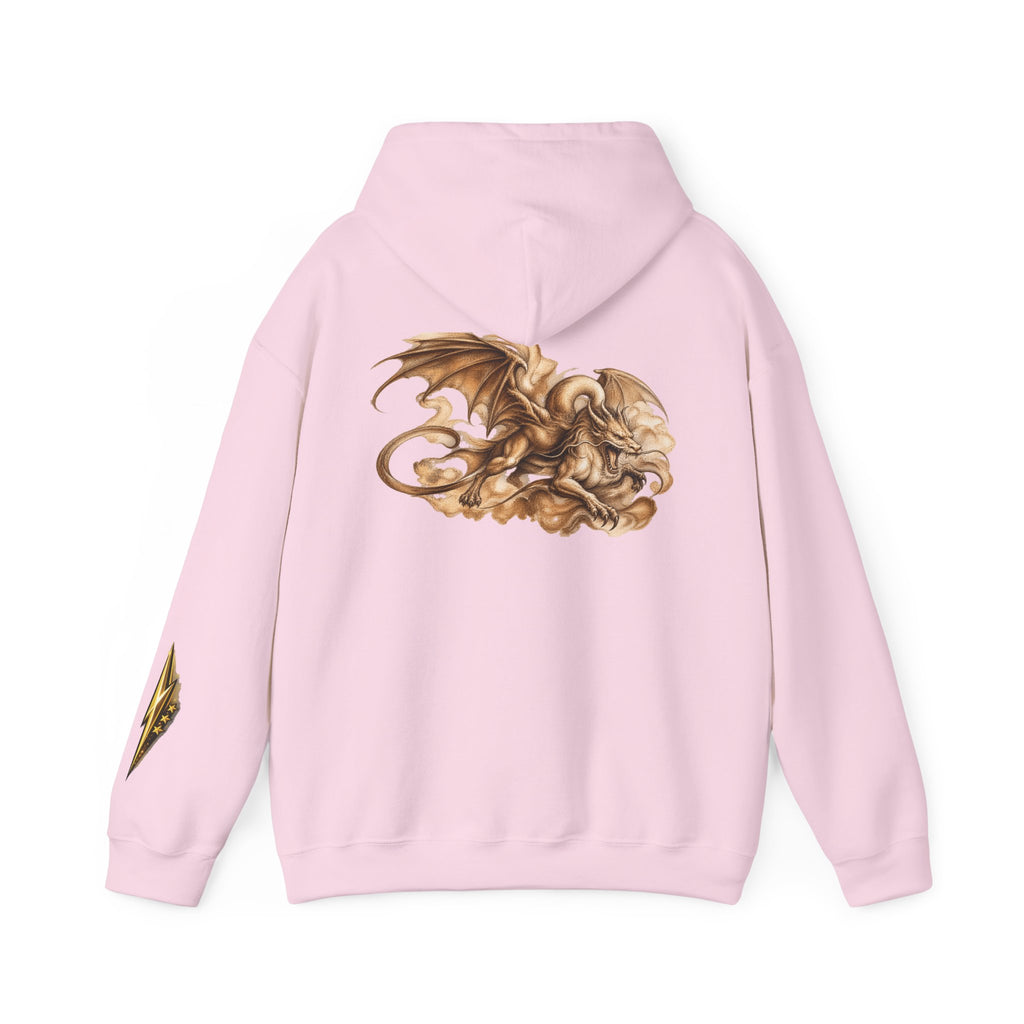 Hoodie — Golden Dragon Art Pullover