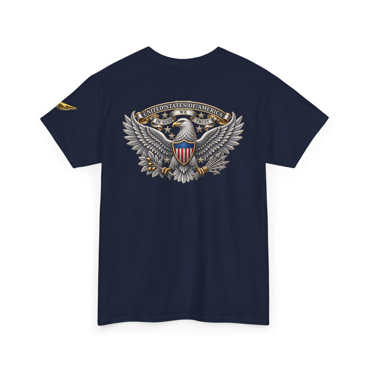 Patriotic Eagle Tee — American Shield Graphic T-Shirt