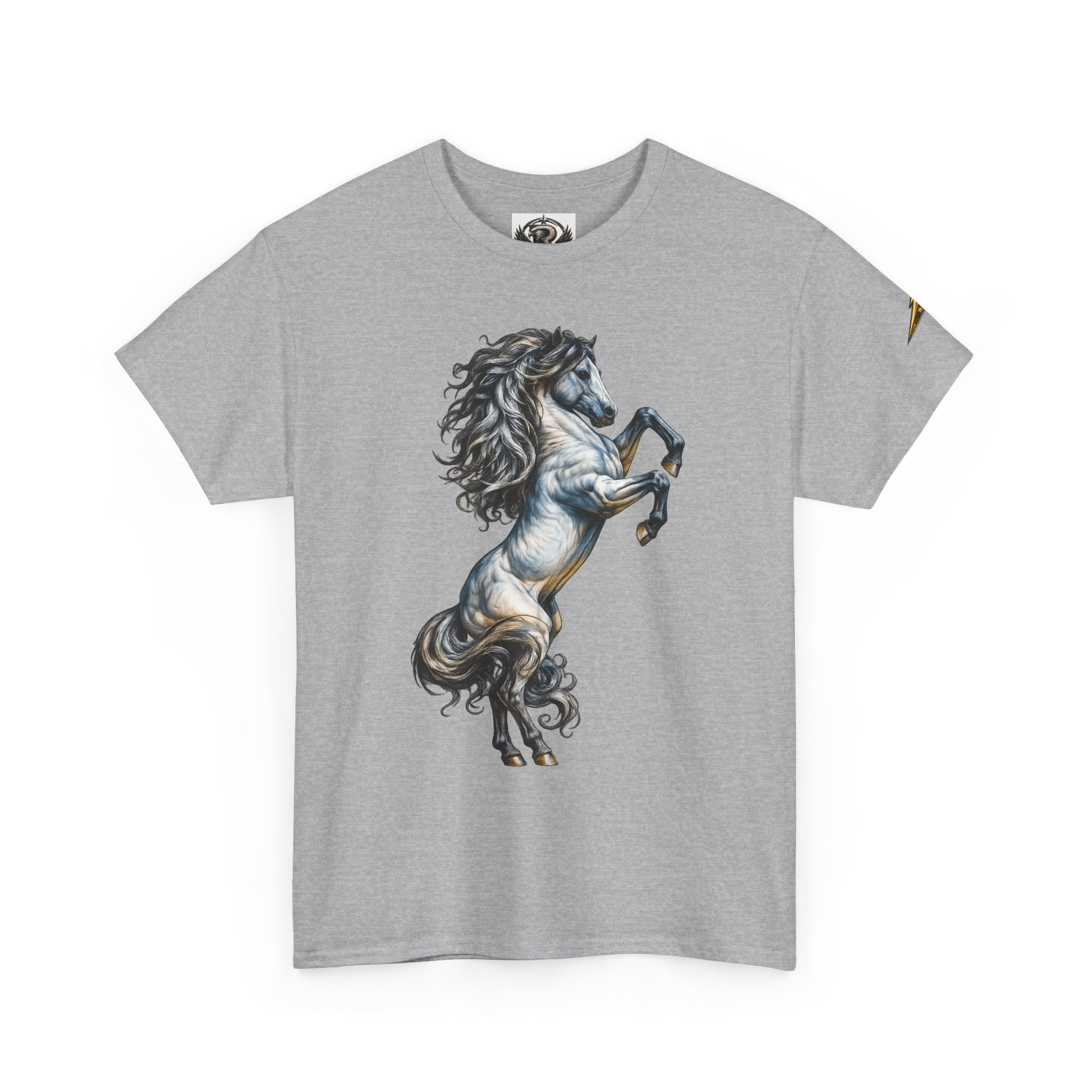 Rearing Stallion Graphic Tee — Majestic Horse T-Shirt